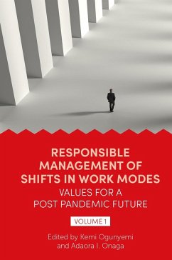 Cover Responsible Management of Shifts in Work Modes - Values for a Post Pandemic Future, Volume 1 (eBook, ePUB)