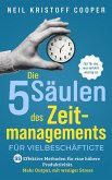 Die 5 Säulen des Zeitmanagements für Vielbeschäftigte: 55 effektive Methoden für eine höhere Produktivität. Mehr Output, mit weniger Stress. Zeit für das, was wirklich wichtig ist (eBook, ePUB) Die 5 Säulen des Zeitmanagements für Vielbeschäftigte: 55 effektive Methoden für eine höhere Produktivität. Mehr Output, mit weniger Stress. Zeit für das, was wirklich wichtig ist (eBook, ePUB)