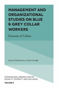 Cover Management and Organizational Studies on Blue & Grey Collar Workers (eBook, ePUB)