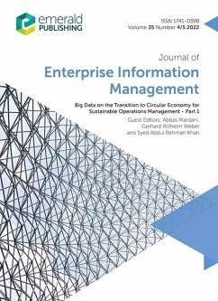 Cover Big Data on the Transition to Circular Economy for Sustainable Operations Management - Part 1 (eBook, PDF)
