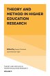 Theory and Method in Higher Education... - Bild 1
