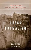 Urban Formalism (eBook, PDF)
