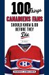 100 Things Canadiens Fans Should Know &... - Bild 1