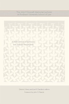 Cover John F. Sonnett Memorial Lectures at Fordham University School of Law (eBook, PDF)