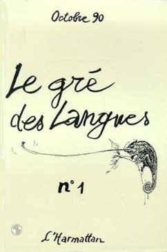 Cover Le gré des langues n°1 (eBook, PDF)
