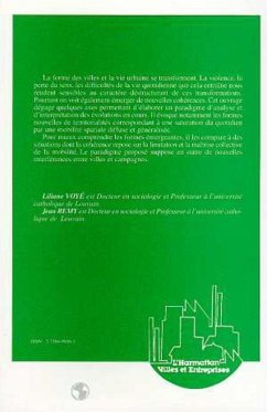 Cover La ville : vers une nouvelle définition ? (eBook, PDF)