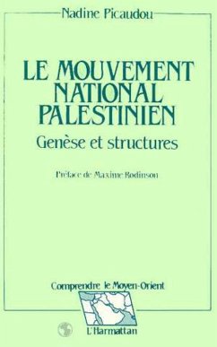 Cover Le mouvement national palestinien (eBook, PDF)