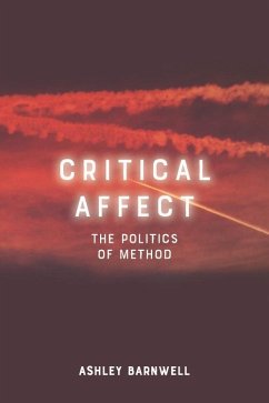 Cover Critical Affect (eBook, PDF)