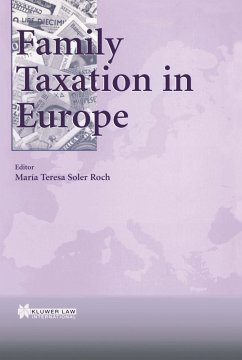 Cover Family Taxation in Europe (eBook, PDF)