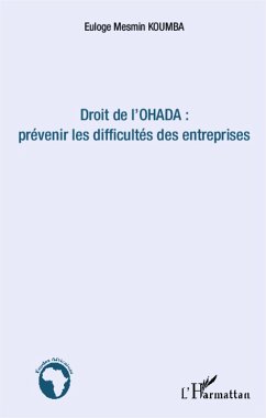 Cover Droit de l'OHADA : prévenir les difficultés des entreprises (eBook, PDF)