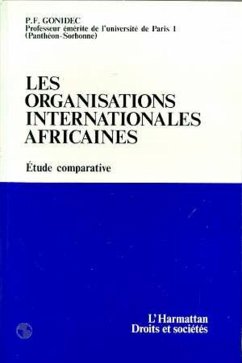 Cover Les organisations internationales africaines (eBook, PDF)