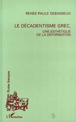 Cover Le décadentisme grec, une esthétique de la déformation (eBook, PDF)