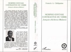 Morpho-syntaxe contrastive du verbe (eBook, PDF) - Chilipaine