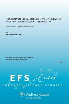 Cover Taxation of Cross-Border Dividends Paid to Individuals from an EU Perspective (eBook, PDF)