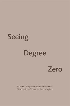 Cover Seeing Degree Zero (eBook, PDF)