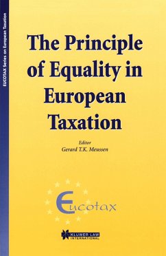 Principle of Equality in European Taxation (eBook, PDF)