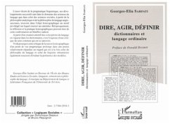 Cover Dire, agir, définir (eBook, PDF)