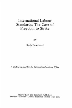 Cover International Labour Standards: The Case of Freedom to Strike (eBook, PDF)