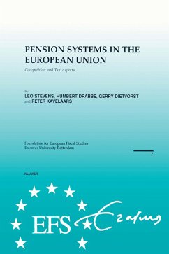 Pension Systems in the European Union (eBook, PDF) - Stevens, Leo; Drabbe, Humbert