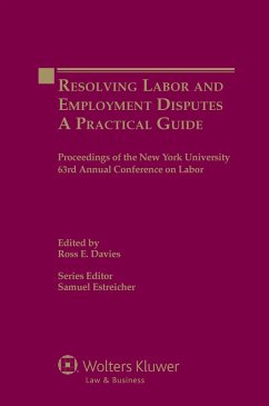 Cover Resolving Labor and Employment Disputes (eBook, PDF)