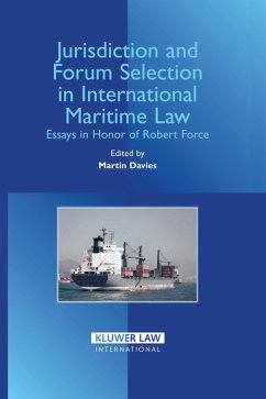 Cover Jurisdiction and Forum Selection in International Maritime Law (eBook, PDF)