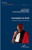 L'exception en droit (eBook, PDF)