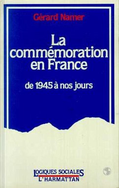 Cover La commémoration en France, de 1945 à nos jours (eBook, PDF)
