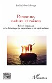 Personne, nature et raison (eBook, ePUB)
