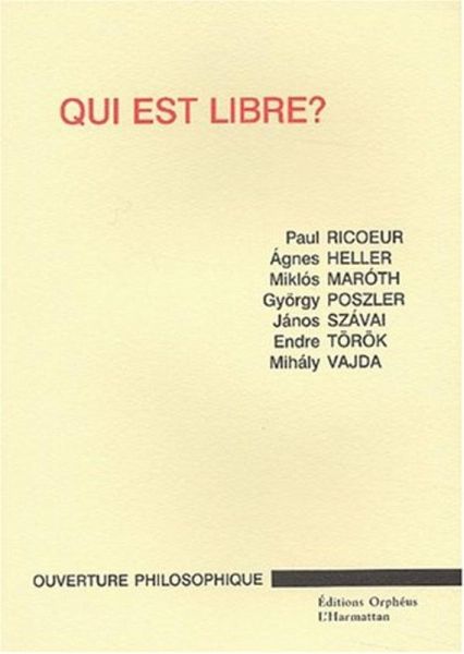 QUI EST LIBRE ? (eBook, PDF)