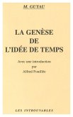 La Genèse de l'idée de Temps (eBook, PDF)