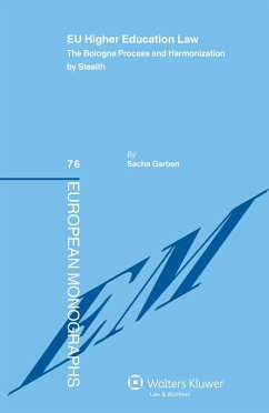 EU Higher Education Law (eBook, PDF) - Garben, Sacha