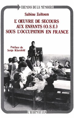 Cover L'oeuvre de secours aux enfants sous l'Occupation en France (eBook, PDF)