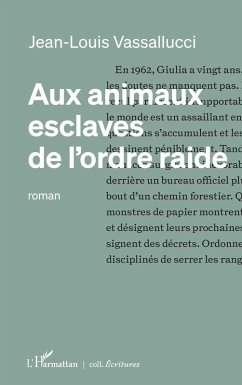 Cover Aux animaux esclaves de l'ordre raide (eBook, ePUB)