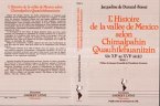 L'histoire de la vallée de Mexico selon Chimalpahin Quauhtlehuanitzin (eBook, PDF)