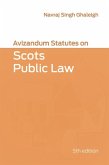 Avizandum Statutes on Scots Public Law (eBook, PDF)