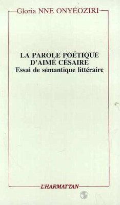 Cover La parole poétique d'Aimé Césaire (eBook, PDF)