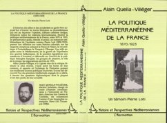 Cover La politique méditerranéenne de la France : 1870-1923 (eBook, PDF)