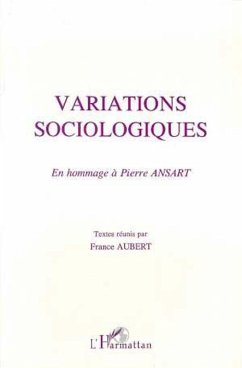 Cover Variations sociologiques (eBook, PDF)