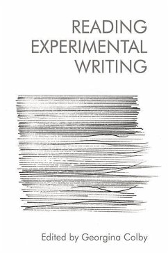 Cover Reading Experimental Writing (eBook, PDF)