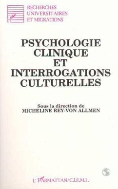 Psychologie clinique et interrogations culturelles (eBook, PDF) - Rey-von-Allmen