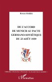 De l'accord de Munich au Pacte germano-sovietique du 23 août 1939 (eBook, PDF)
