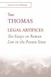 Legal Artifices: Ten Essays on Roman... - Bild 1
