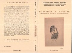 Cover Le partage de la vérité (eBook, PDF)