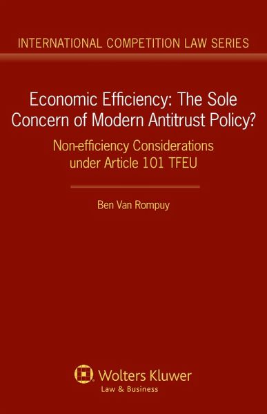 Economic Efficiency (eBook, PDF) Economic Efficiency (eBook, PDF)