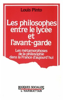 Cover Les philosophes entre le lycée et l'avant-garde (eBook, PDF)