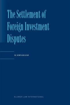 Cover Settlement of Foreign Investment Disputes (eBook, PDF)