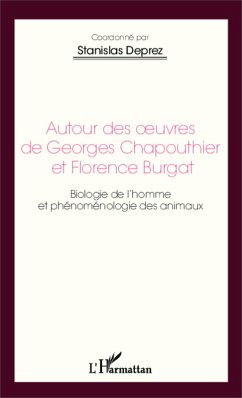 Autour des oeuvres de Georges Chapouthier et Florence Burgat (eBook, PDF) - Deprez