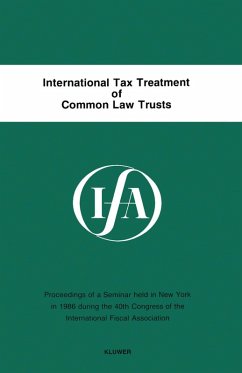 Cover International Tax Treatment of Common Law Trusts (eBook, PDF)