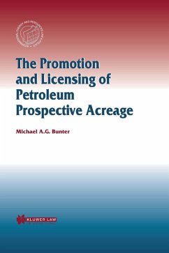 Promotion and Licensing of Petroleum Prospective Acreage (eBook, PDF) - Bunter, Michael A. G.
