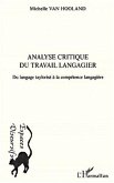 ANALYSE CRITIQUE DU TRAVAIL LANGAGIER (eBook, PDF)